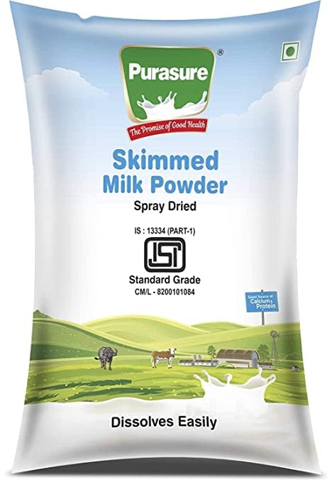 Purasure Skimmed Milk Powder, 1kg & 500gm Combo Pack-image-26