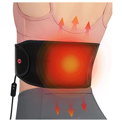 GRAPHENE TIMES Almohadilla de calor, terapia física de infrarrojos lejanos, almohadilla de calefacción USB con temperatura ajustable, adecuado para hombres y mujeres dolor lumbar