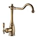 WYRKYP Robinet D'Eau, Robinet de Cuisine Bronze Antique/Chrome/Goldfaucet Pour Mélangeur de Cuisine Grue À Robinet de Cuisine Chaude Et Froide Évier de Cuisine/Antique Bronze