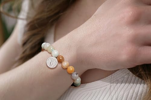 Miscarriage Gifts for Mothers Miscarriage Memorial Beaded Bracelets for Women Loss of Baby Sympathy Gifts3