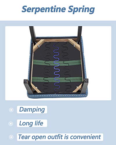 image for FDW Dining Chairs Set of 4 Kitchen Chairs for Living Room Dining Room 