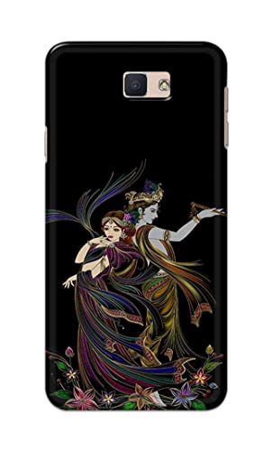 Image of Lord Radha and Krishna Hard Back Case Cover for Samsung OnNxt / J7 Prime / J7 Prime 2 / On7 Prime / On7 (2016) Back Cover -(J5) VNS2223