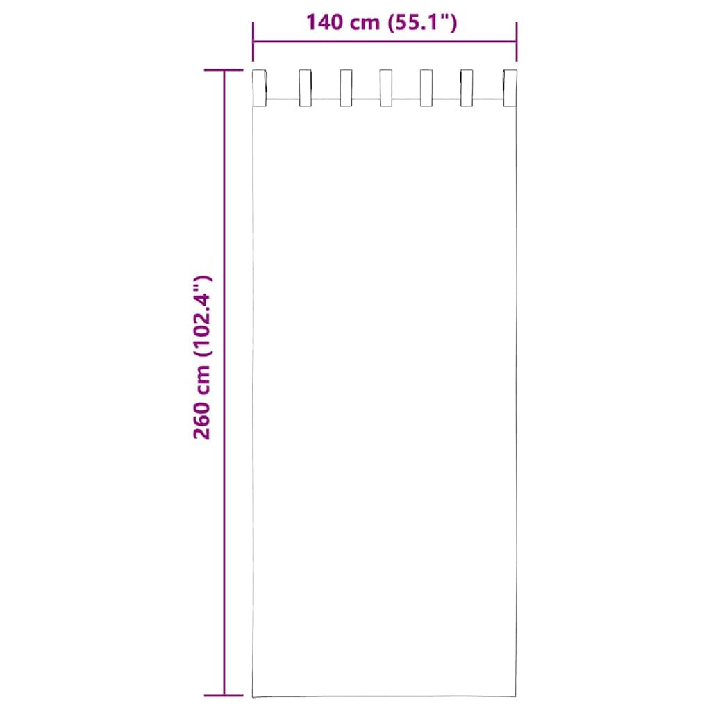 Voile Vorhänge mit Schlaufen, 2 STK. Gelb 140 x 260 cm, Polyester, Fensterdeko, Blickschutz, Sonnenschutz, Sichtschutz, für Wohnzimmer Schlafzimmer Küche Büro Balkon