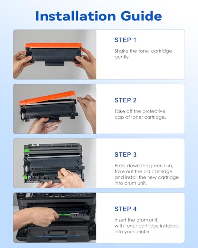 Image of TN830XL 830XL Toner for Brother Printer DCP-L2640DW HL-L2460DW Replacement for Brother TN-830 XL /V /R TN 830 XL TN-830XL Cartridge MFC-L2820DW HL-L2405W HL-L2400D Printer High Yield (TN830XL 2 Pack)