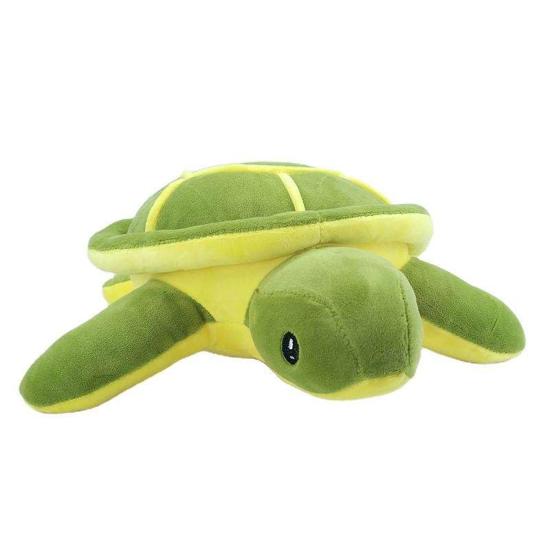 Image of Green Turtle Soft Plush Toy for Kids - 30 cm Cuddly Stuffed Animal | Soft Hugging Toy for Toddlers & Babies | Safe, Washable Plush Gift for Boys & Girls
