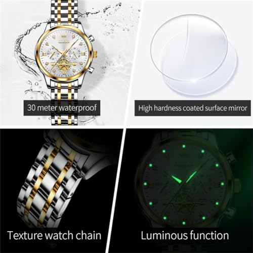 Image of OLEVS Watch Women Silver Watches for Women Luxury for Small Wrists Dress Stainless Steel Women's Wrist Watches Easy to Read Reloj para Mujer Black /Blue /Gold /Green /Pink /Purple
