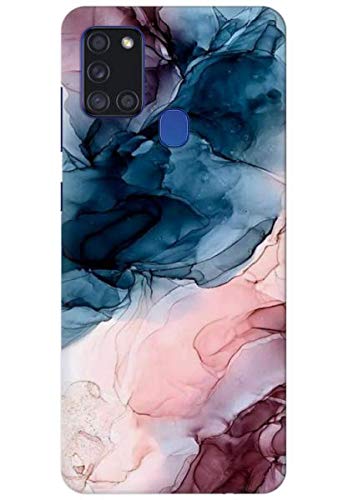 COBERTA Printed Back Cover for Samsung Galaxy A21s Back Cover - Colorful Marble Design