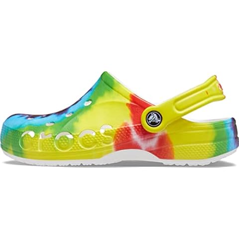 Crocs Unisex Baya Tie Dye Clog with Soft Lining Cover