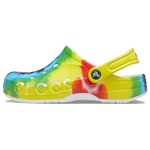 Crocs Unisex Men's and Women's Baya Graphic Clog, Multi, 7 US