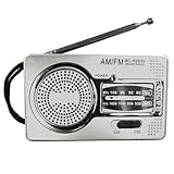 ポータブルラジオ FM/AM/対応 大容量バッテリー防災ラジオ ワイドFM対応 スマートフォンに充電可能 手回し 電池 持ち運び ポータブル 小型 、 ミニ ポケット ハイキング ホーム旅行用の