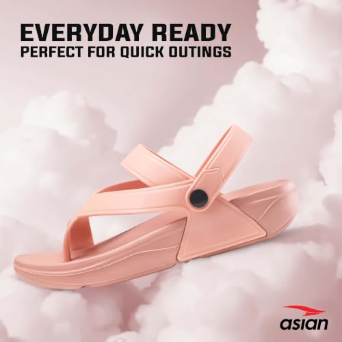Image of ASIAN Women's INDIGO-09 Comfortable & Light Weight Clogs for Women | Stylish & Anti-Skid Chappals for Adult | Waterproof & Everyday Use Slipper Floats for Girls and Ladies