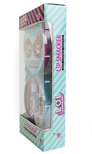 LOL Round Tin Box 4pcs, 4 gearomatiseerde Lippenbalsemset voor Kinderen, Trendy en Sprankelende Blikken Doos met… - Image 6