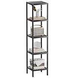 SMIBUY Estante de Almacenamiento para el baño, el Dormitorio y la Cocina (Negro)