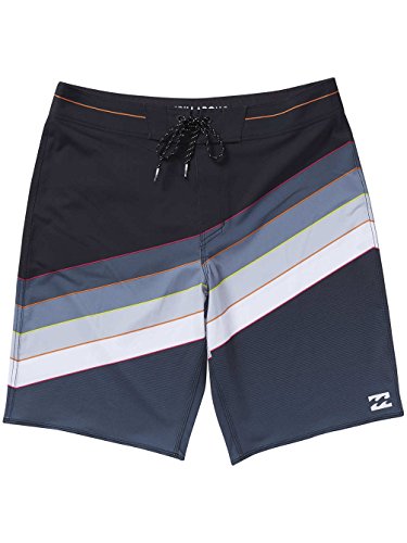 G.S.M. Europe - Billabong North Point X 20 - Bañador para Hombre, Hombre, Bañador para Hombre., H1BS10-19, Negro, 36