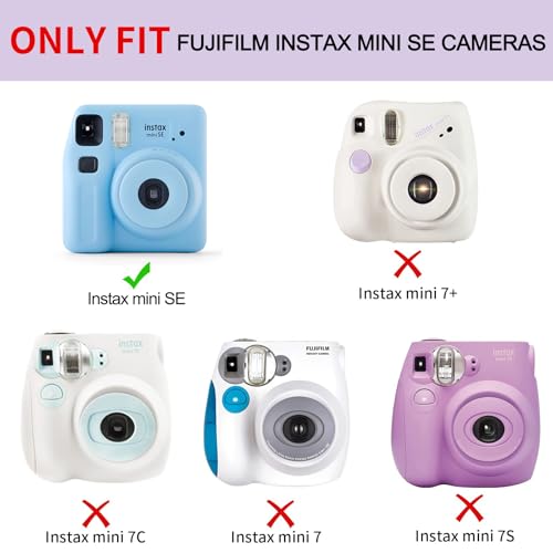 Funda transparente para cámara Fujifilm Instax Mini SE miniatura 3