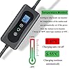 Portable Type 2 Charging Cable 5 PIN CEE 16A 11KW 3 Phases Timing Delay Funtion 1-12Hs Model 2 Adjustable Current 8A/10A/13A/16A, IP65 Max Waterproof level EV Home Ev Charger Type 2 #3