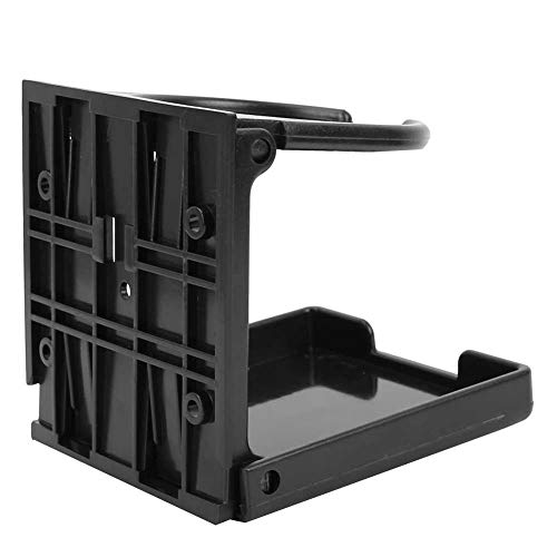 Vgeby Foosball Table Cup Holder, Folding Cup Drink Holder External Cup Rack For Foosball Game Table Black #TOP23