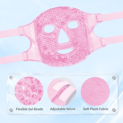 Image of Anti-Fog Full Face Shield Upgraded, Impact & Wind Resistant Cycling Mask with Adjustable Fit, Transparent Protection for Outdoor & Kitchen Use, Heat & Blue Light Blocking