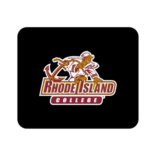 Mouse Pad, Fabric, Rhode Island College Standard/Classic Black