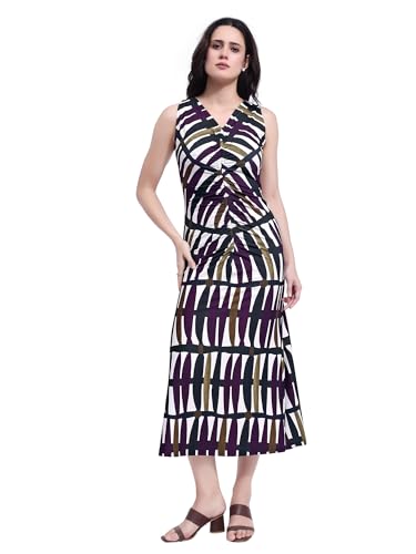 Image of PURVAJA Women's A-Line Maxi Dress