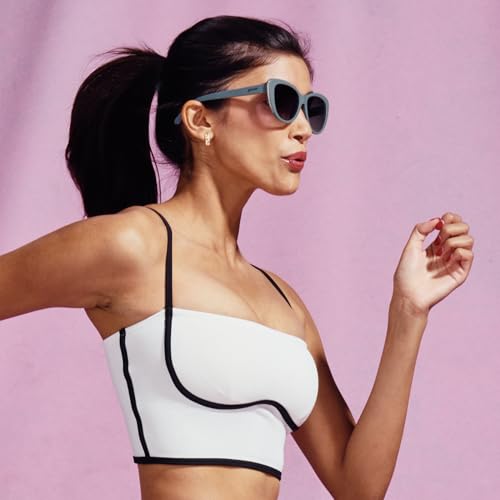 goodr Not Gray, Diet Black Polarized Sunglasses, Medium Sized (Glam G)4