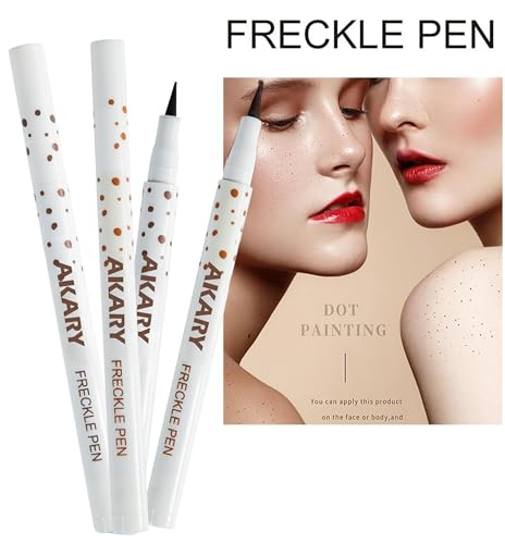 Akary Freckle Pen Professional Lifelike Face Concealer Point Out Natural Waterproof Longlasting Soft Artificial Fine Makeup Freckle Pen Life Face Decoration thumb #2