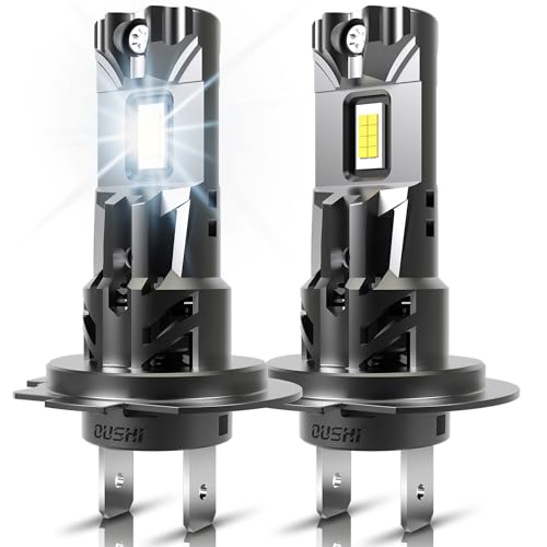 Bombillas H7 LED de tamaño mini para mejorar la seguridad en viajes nocturnos familiares