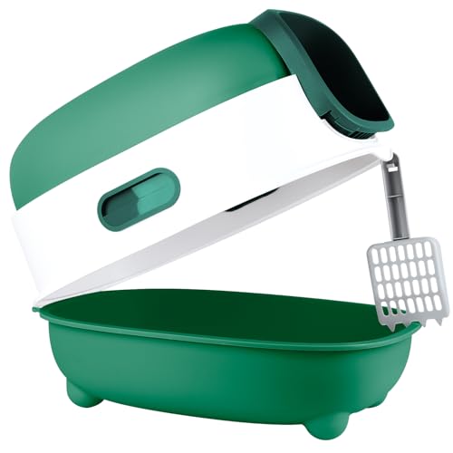 WC pour chats avec couvercle pliable et portable idéal pour les voyages et salons