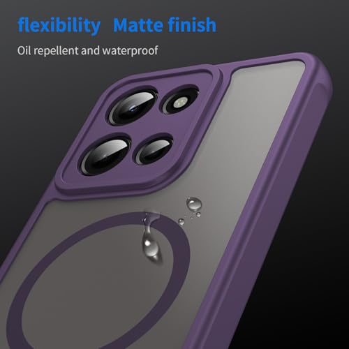 Image of Compatible with Moto G Play 2026 Case Cover,Compatible with MagSafe,Anti-Fall,Compatible with Motorola Moto G Power 2026 / Moto G 5G (2026) Cell Protective Phone Case Purple
