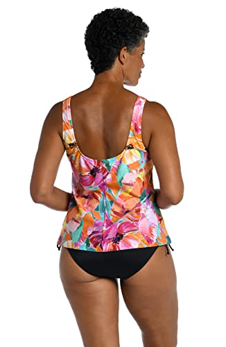 Maxine Of Hollywood Women's Scoop Neck Tankini Swimsuit Top2