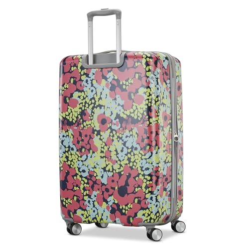 Image of American Tourister Moonlight II Hardside Expandable Luggage with Spinner Wheels, Poppy Pattern, 2-Piece Set (20 /28)