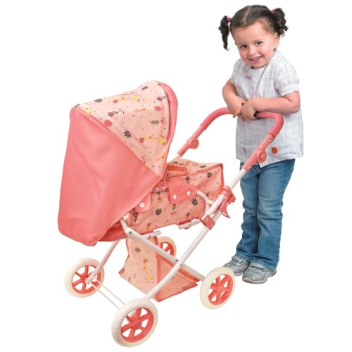 Poussette pour poupées de 45 cm Peterkin pour ranger et promener le grand poupon