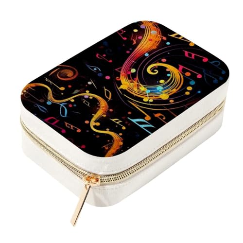 Boîte à bijoux colorée et grand support de rangement double couche pour bracelets