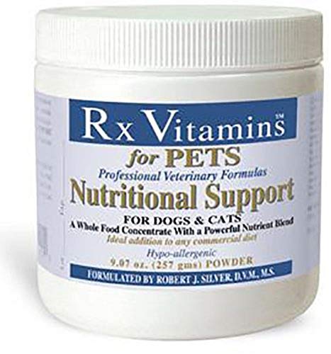 Rx Vitamins Nutritional Support for Dogs & Cats - Nutrient-Filled Food Supplement Powder - Veterinarian Formulated - 9.07 oz Powder