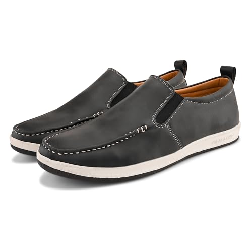 Image of Centrino Walking Loafers for Men | Shoes for Man Stylish | Casual Slip-On Lightweight Moccasins | Cushioned Insole | Breathable Comfortable | Hand-Stitched | Mens Loafer Shoes for Daily Office Outings (9495)