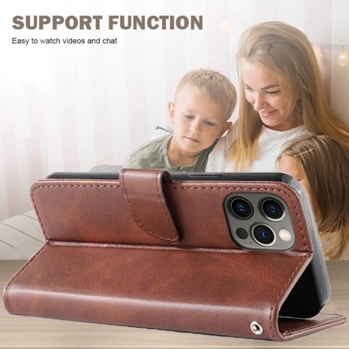 Étui portefeuille iPhone Xs Max noir clapet protection intégrale cuir