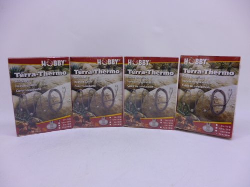 Hobby Heizkabel Terra-Thermo 7,5m 80W Aquariumleuchten, Leuchtstoffröhren,Vollspektrumröhren