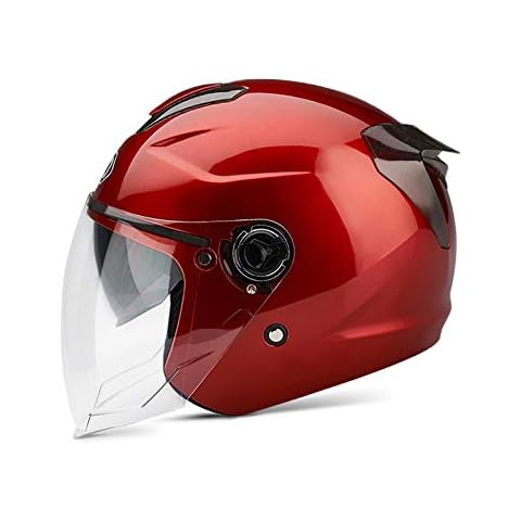Galatée Adult Motorcycle Helmet with Sun Visor Cover