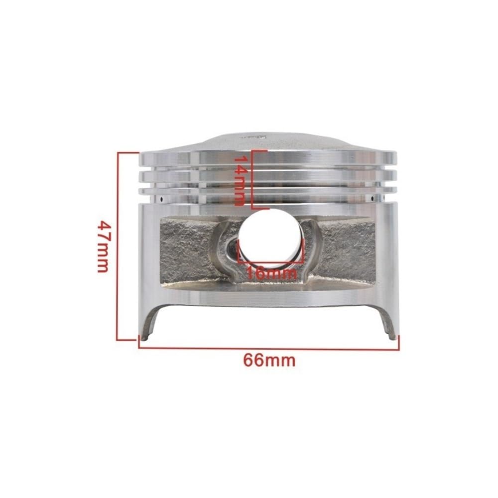 Anello di tenuta del pistone del motore del cilindro della motocicletta adatto for DR200SL5 SL6 SL7 15-17(STD Piston Ring)