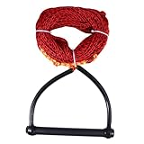 Abaodam Corde de à Section Unique avec Poignée Noire Corde de Wakeboard Kneeboard pour A...