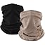 2 Packs (Black+brown)