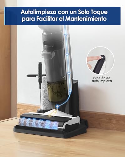 Miniatura 6 de Tineco Floor One S5 Combo Power Kit 3 En 1 Aspiradora En Seco Y Húmedo,Aspiradora De Tamaño Completo Y Aspiradora De Mano, Ligera, Ultrasilenciosa