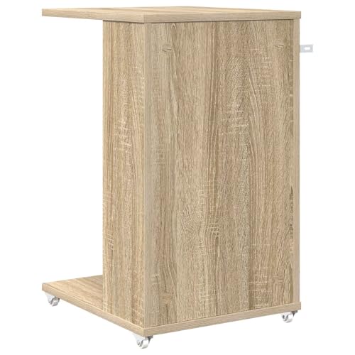 Table d'appoint chêne Sonoma 40x35x60 cm Mangloder - 8