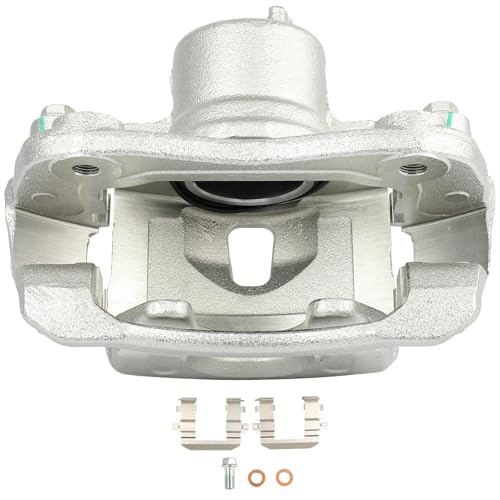 Image of 19B7156 Front Left Disc Brake Caliper Assembly w /Bracket