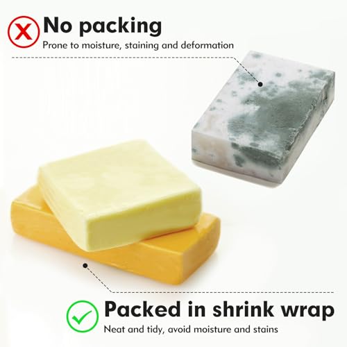 Image of Shrink Wrap Bags, [200 Pcs] 4.5 * 7 Inches Clear PVC Heat Shrink Wrap Bags, Small Shrink Wrap Bags for Packagaing Soap Bath Bombs Candles and Homemade DIY Projects