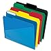 Pendaflex Hot Pocket Poly File Folders, 1/3 Cut, Top Tab, Assorted Colors, 25 per Box (515)