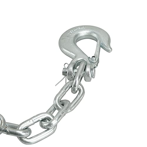 Joyokyopk 3/8" X 35" Safety Chain For Towing With Slip Hook 17,000 Lb Trailer Tow Pair #TOP5
