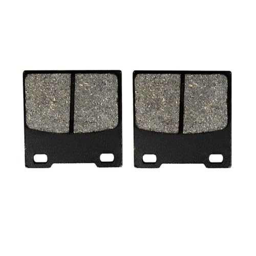 Plaquettes de frein arrière pour moto Kawasaki ZRX 1200 R modèles 2001 à 2008