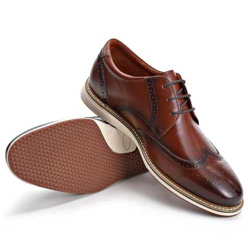 Men's Casual Dress Oxfords Shoes Business Formal Derby Sneakers3