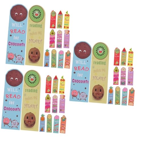 Marque-pages fruits pour retrouver facilement vos notes de lecture